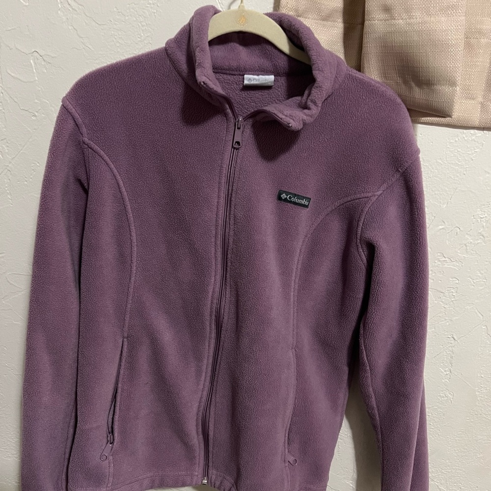 Columbia Lavender Fleece Pullover